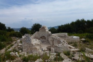 Archaeological  site  CRKVINA, Croatia, Northern Dalmatia