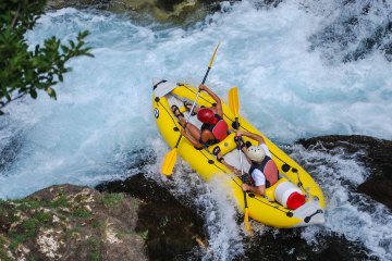 River Zrmanja kayaking, Croatia, Northern Dalmatia