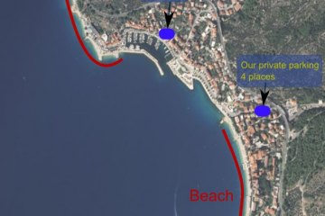 Apartments Palma on the waterfront in the center of Podgora, foto 3