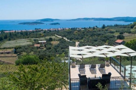 Secluded luxury Villa Nives with sea view and pool Orebic