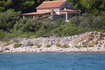 Secluded house Druce, Bay Druce - island Pasman