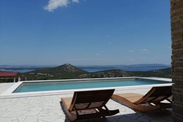Secluded house villa Kornati Pasman with swimming pool, foto 13